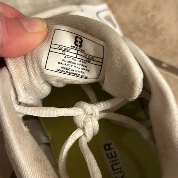 White cheer shoes Baxinier 37 - Picture 5 of 6